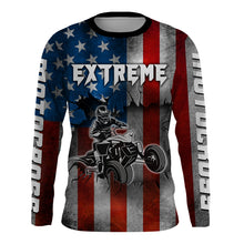 Load image into Gallery viewer, ATV Motocross Racing Jersey American Flag UPF30+ ATV Quad Bike Shirt Men Kid Women MX63