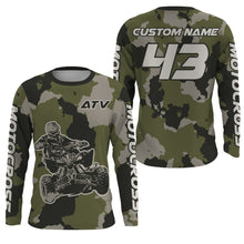 Load image into Gallery viewer, Camo ATV Motocross Racing Jersey Upf30+ Quad Bike Jersey Men Kid Women ATV Riding MX39