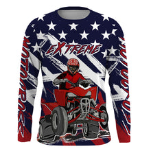 Load image into Gallery viewer, ATV Motocross Racing Jersey American Flag Upf30+ Youth Quad Bike Shirt Men Kid Off-Road MX40