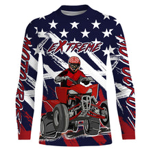 Load image into Gallery viewer, ATV Motocross Racing Jersey American Flag Upf30+ Youth Quad Bike Shirt Men Kid Off-Road MX40