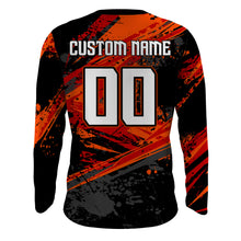 Load image into Gallery viewer, Motocross Jersey Personalized UPF30+ Racing Shirt Dirt Bike Off-road Biker Ride More Motorcycle Red Shirt| XM04