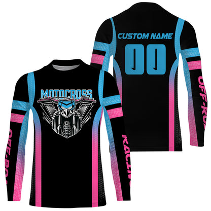 Motocross Racing Jersey Upf30+ Dirt Bike Shirt Kid Women Men Motorcycle Off-road Jersey XM257