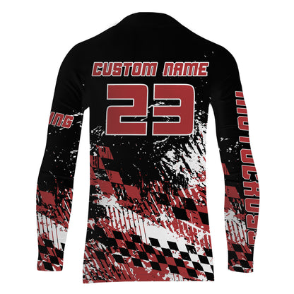 Personalized ATV Motocross Jersey UPF30+ Quad Bike Shirt Adult Youth  ATV Motorcycle Jersey MX11