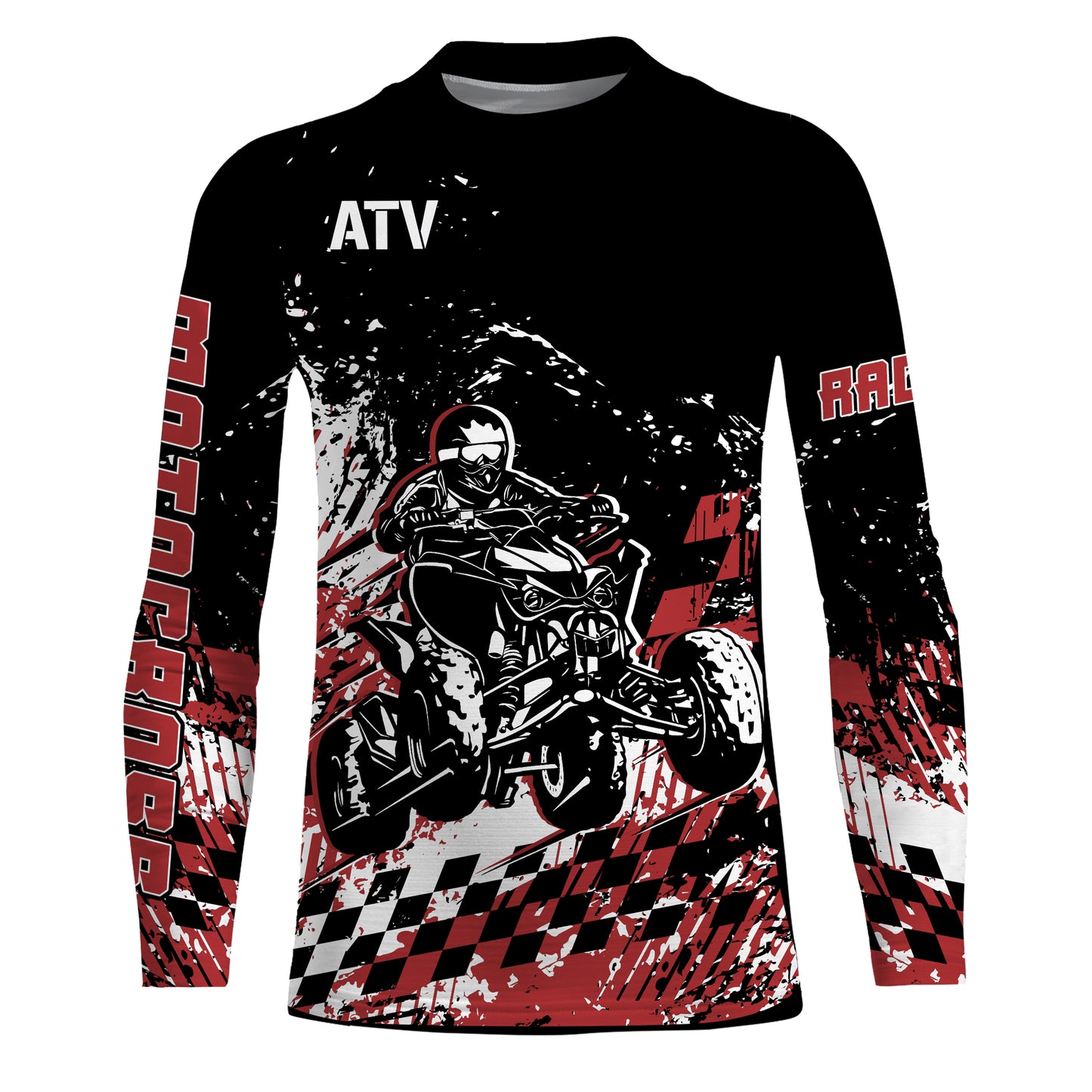Personalized ATV Motocross Jersey UPF30+ Quad Bike Shirt Adult Youth  ATV Motorcycle Jersey MX11