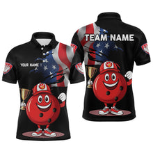 Load image into Gallery viewer, Custom Funny Bowling Jersey for Men Bowling Team Shirts Bowling Uniform Polo &amp; 1/4 Zip HNT159