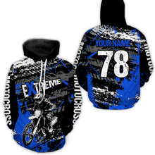 Load image into Gallery viewer, Custom Motocross Hoodie Jersey Youth Dirt Bike Motorcycle Hoodie Shirt for Men Women Kid HOT01