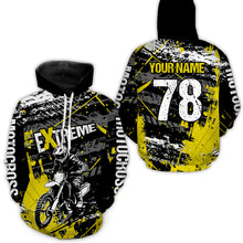 Load image into Gallery viewer, Custom Motocross Hoodie Jersey Youth Dirt Bike Motorcycle Hoodie Shirt for Men Women Kid HOT01