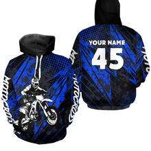 Load image into Gallery viewer, Custom Motocross Hoodie Youth Racing Hooded Jersey Dirt Bike Hoodie Sweatshirts for Men Women HOT12