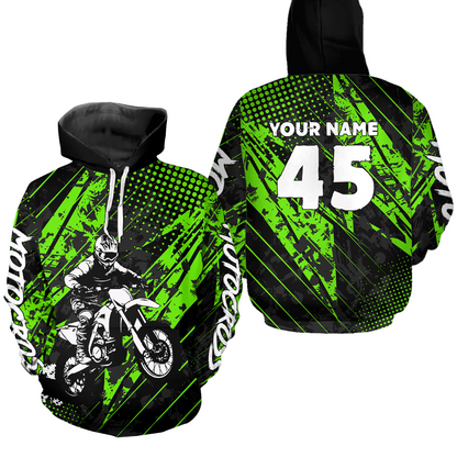 Custom Youth Motocross Hoodie Racing Hooded Jersey Dirt Bike Hoodie Sweatshirts for Kid Men Women HOT12