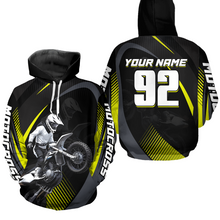 Load image into Gallery viewer, Personalized Racing Hoodie Youth Dirt Bike Motocross Hoodie Shirt for Men Women Kid HOT11