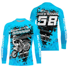 Load image into Gallery viewer, Custom Dirt Bike Jersey Motocross Shirt Mens Women Motocross Jersey| CTP21