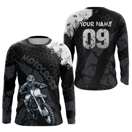 Custom Motocross Jersey Dirt Bike Jersey Upf30+ Mens Women Motorcycle Shirt| CTP13