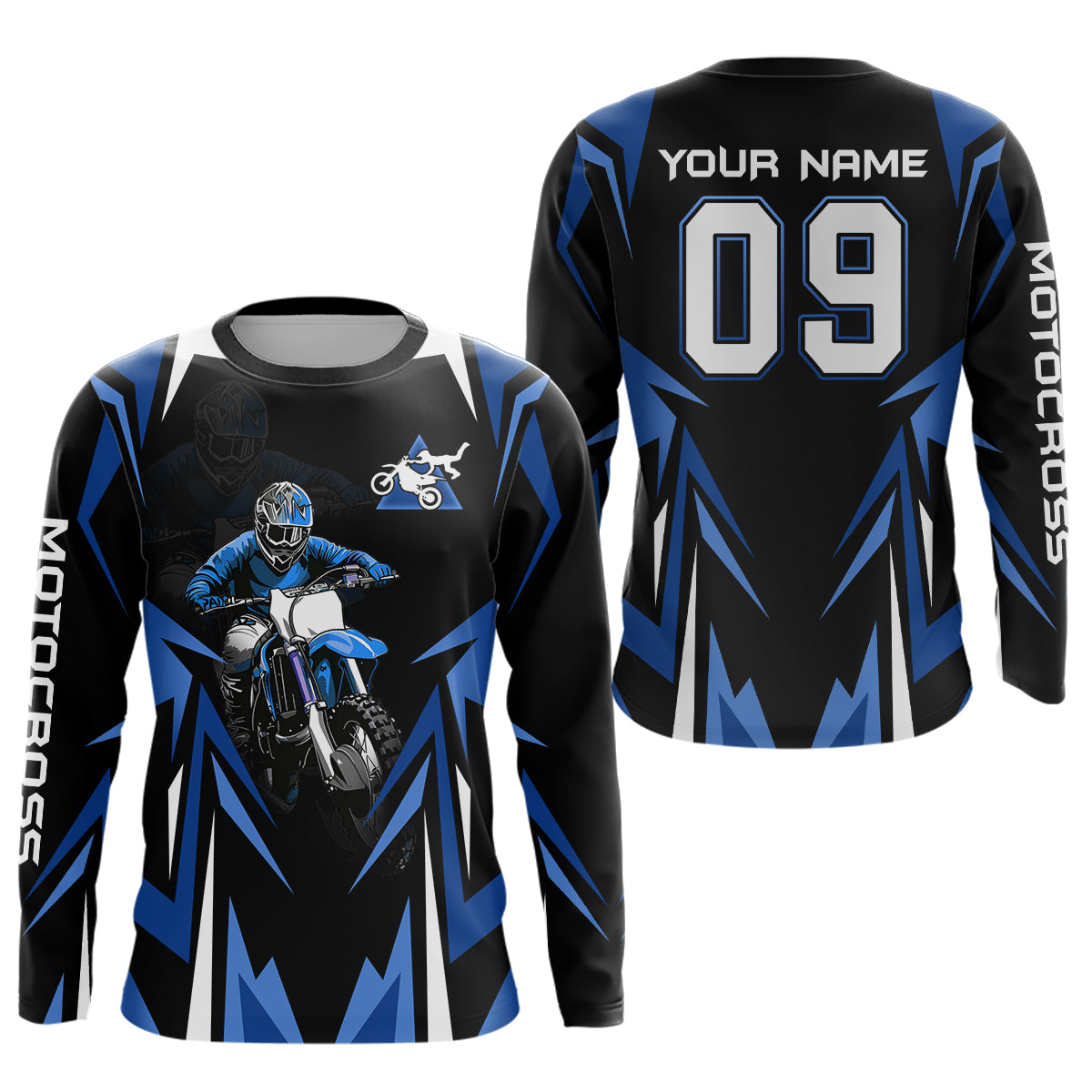 Custom Dirt Bike Jersey Motocross Jersey Upf30+ Mens Women Off-Road Shirt| CTP25