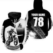Load image into Gallery viewer, Custom Dirt Bike Jersey Motocross Jersey Upf30+ Mens Women Motocross Shirt| CTP18