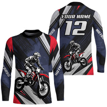 Load image into Gallery viewer, Custom Dirt Bike Jersey Motocross Shirt Motorcycle Jersey MX Racing Jersey| CTP83