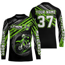 Load image into Gallery viewer, Adult&amp;Kid Custom Dirt Bike Jersey Motocross Jersey Upf30+ Mens Women Motocross Shirt| CTP57