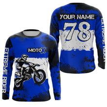 Load image into Gallery viewer, Custom Motocross Jersey for Men Women Upf30+ Dirt Bike Shirt Motorcycle Jersey| CTP69