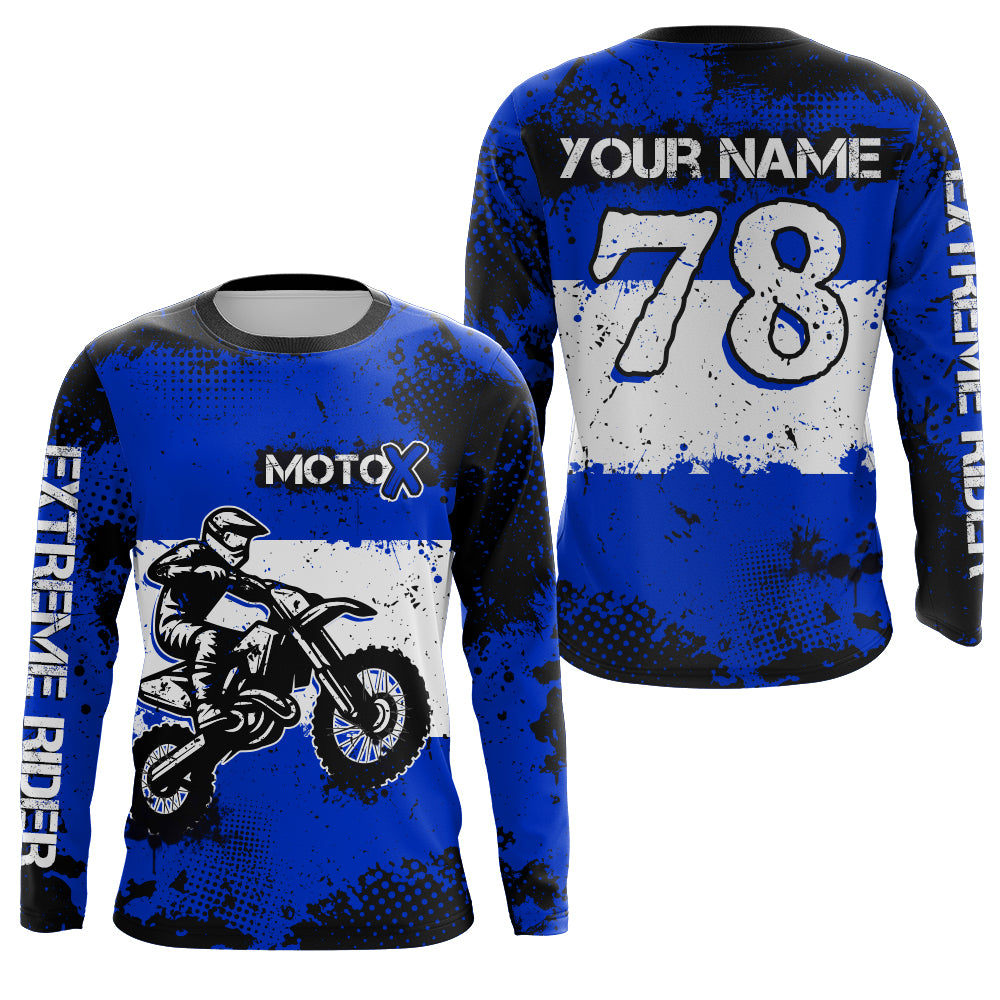 Custom Motocross Jersey for Men Women Upf30+ Dirt Bike Shirt Motorcycle Jersey| CTP69