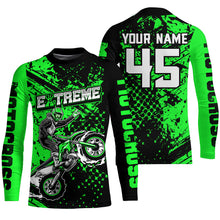 Load image into Gallery viewer, Custom Dirt Bike Jersey Exxtreme Motocross Jersey Upf30+ Mens Women Racing Shirt| CTP23