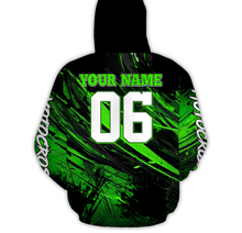 Load image into Gallery viewer, Adult Custom Motocross Hoodie MX Racing Dirt Bike Sweatshirt for Men Women| CTP61