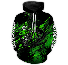 Load image into Gallery viewer, Adult Custom Motocross Hoodie MX Racing Dirt Bike Sweatshirt for Men Women| CTP61