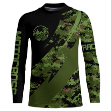 Load image into Gallery viewer, Custom Motocross Jersey for Men Women Upf30+ Camo Dirt Bike Shirt Motorcycle Jersey| CTP72