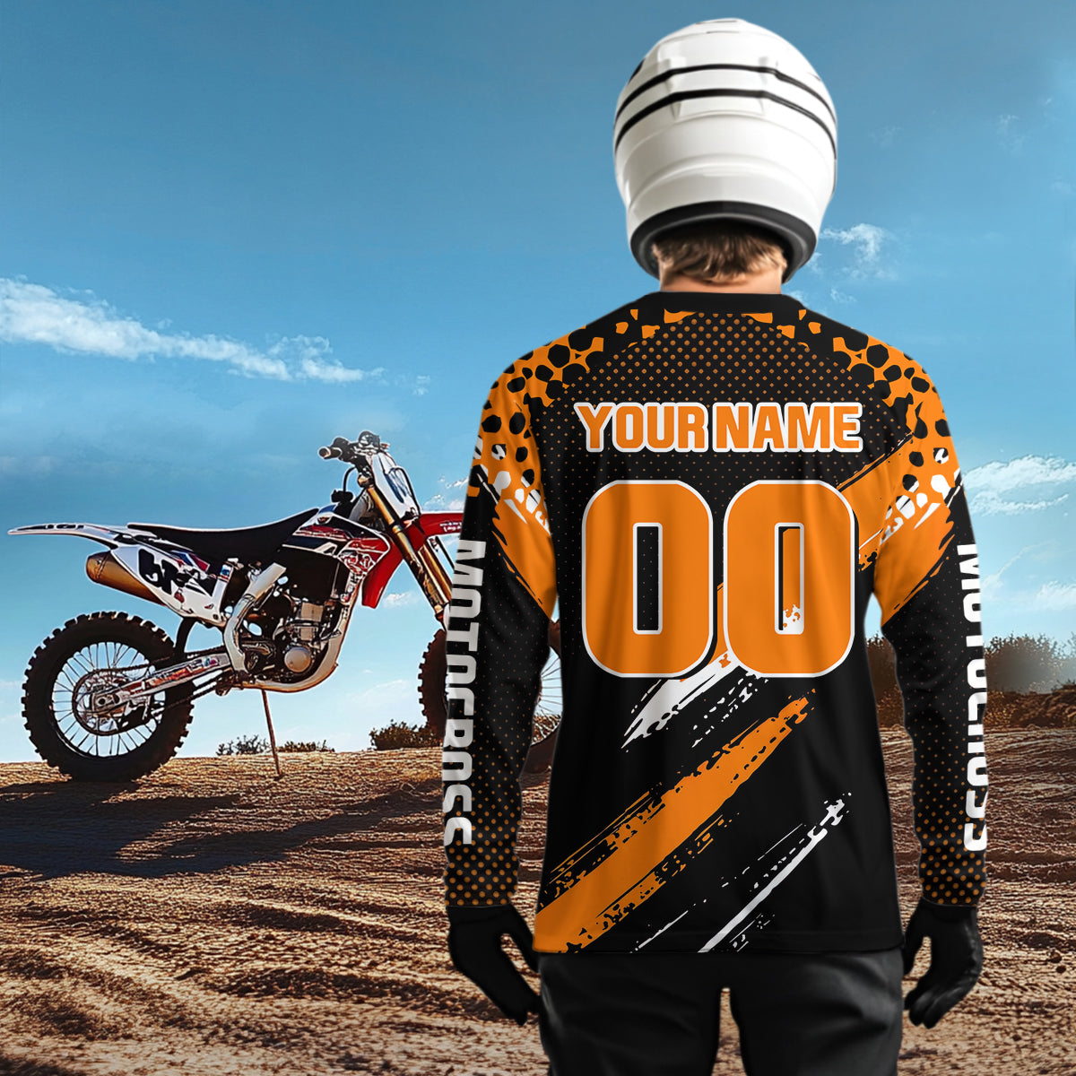 Custom Dinosaur Motocross Racing Jersey Dirt Bike Jersey Men Kid Women Off Road Shirt XM382