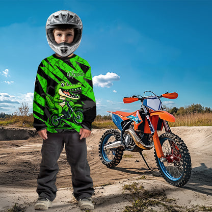 Custom Aligator Motocross Racing Jersey Dirt Bike Shirt Kid Women Men Off road Shirts XM380
