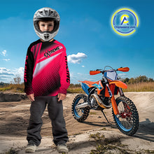 Load image into Gallery viewer, Pink ATV Riding Jersey Custom ATV Quad Bike Shirt for Men Kid Women ATV Shirt MX107