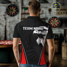 Load image into Gallery viewer, Custom Men&#39;s Darts Jersey Grunge Eagle And Dartboard Design For Darts Team NYN0272