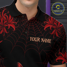 Load image into Gallery viewer, Skull Halloween Team Shirt Custom Horror Bowling Jersey for Men Bowling League Bowling Outfit QZT734