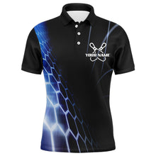 Load image into Gallery viewer, Custom Bowling Polo Shirts For Men Vintage Bowling Jersey Black Bowling Team League Shirts BDT212