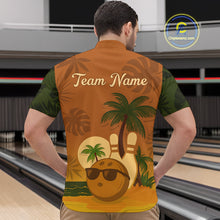 Load image into Gallery viewer, Summer Bowling Shirt for Men and Women Bowling Team League Quarter-Zip Gift for Bowlers QZT698