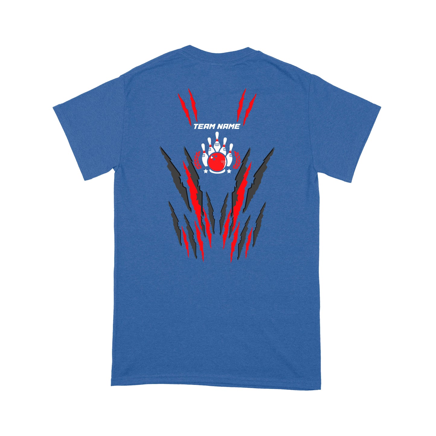Flame Bowling Custom Name and Team Name Bowling T-Shirt, Gift For Bowlers D02 NQS9900