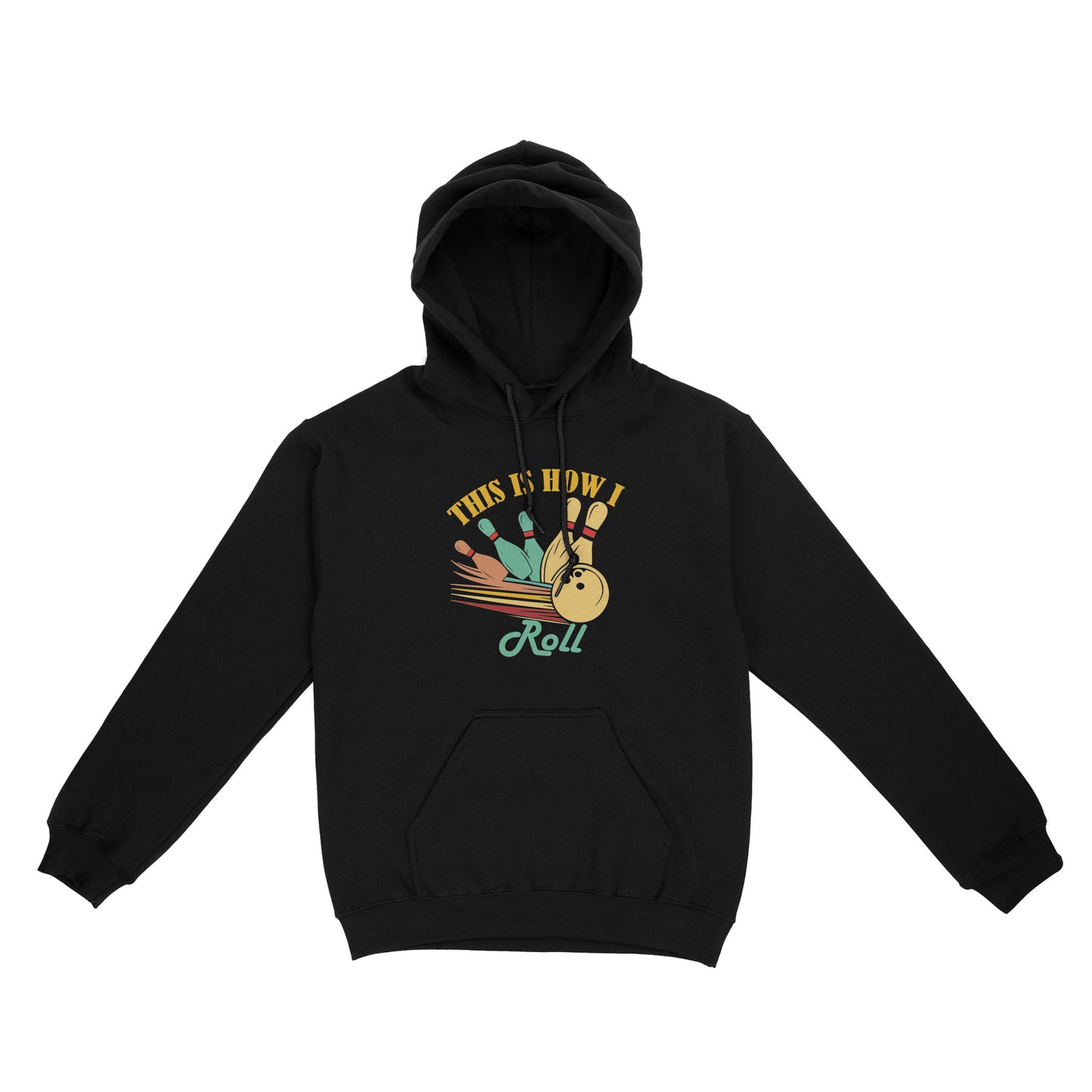 Funny Bowling Retro This is How I Roll Unisex Standard Hoodie NQS8692