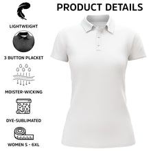 Load image into Gallery viewer, Red Camo Bowling Shirts For Women Custom Bowling Polo Shirt Team Ladies Bowling Jerseys BDT247