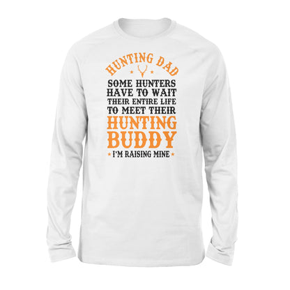 Hunting Dad Long sleeve Father's Day birthday Gift for Dad Love Hunt - FSD1176