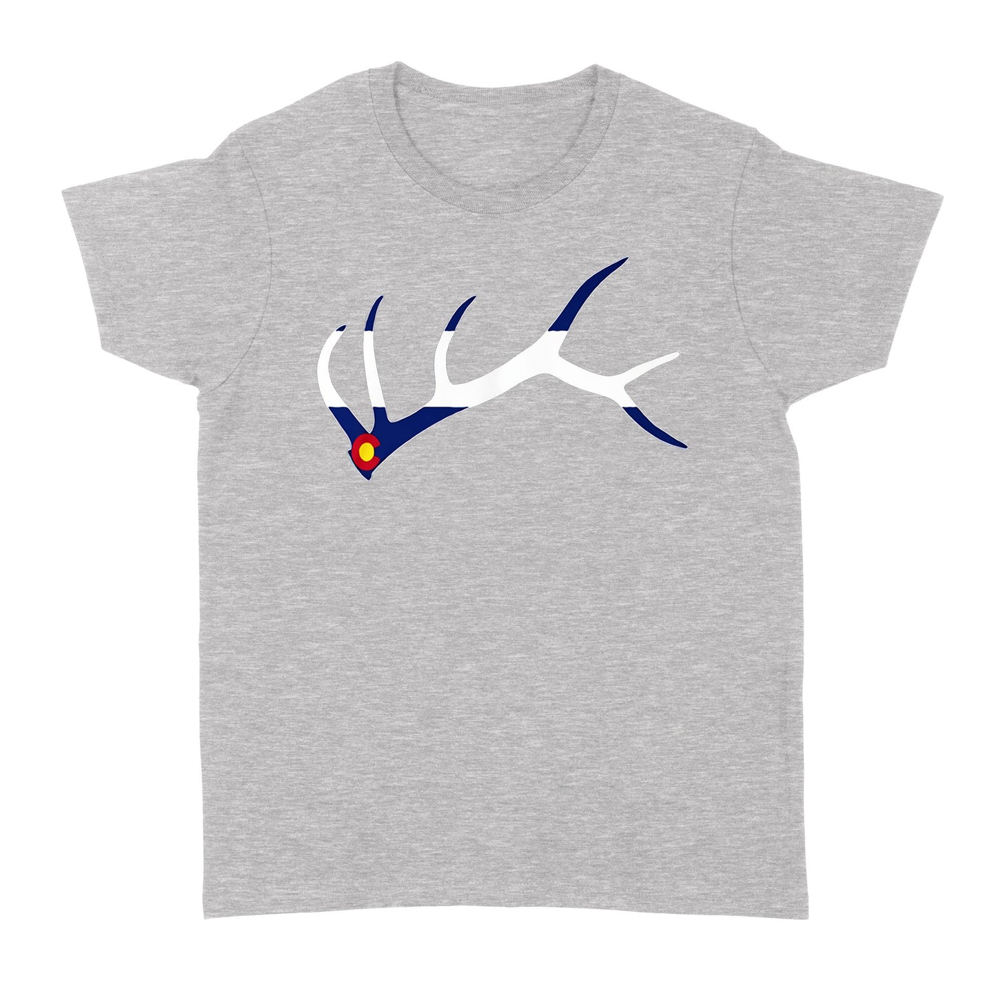 Colorado elk hunting horn NQS1114 D03 - Standard Women's T-shirt