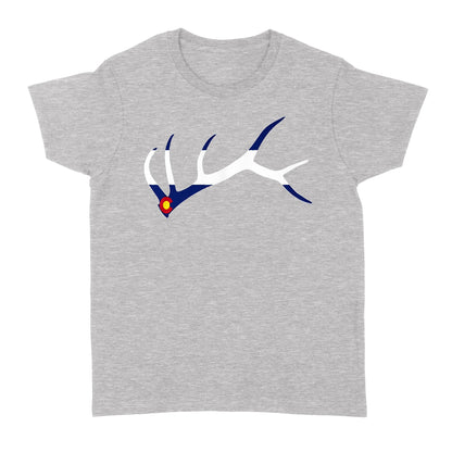 Colorado elk hunting horn NQS1114 D03 - Standard Women's T-shirt