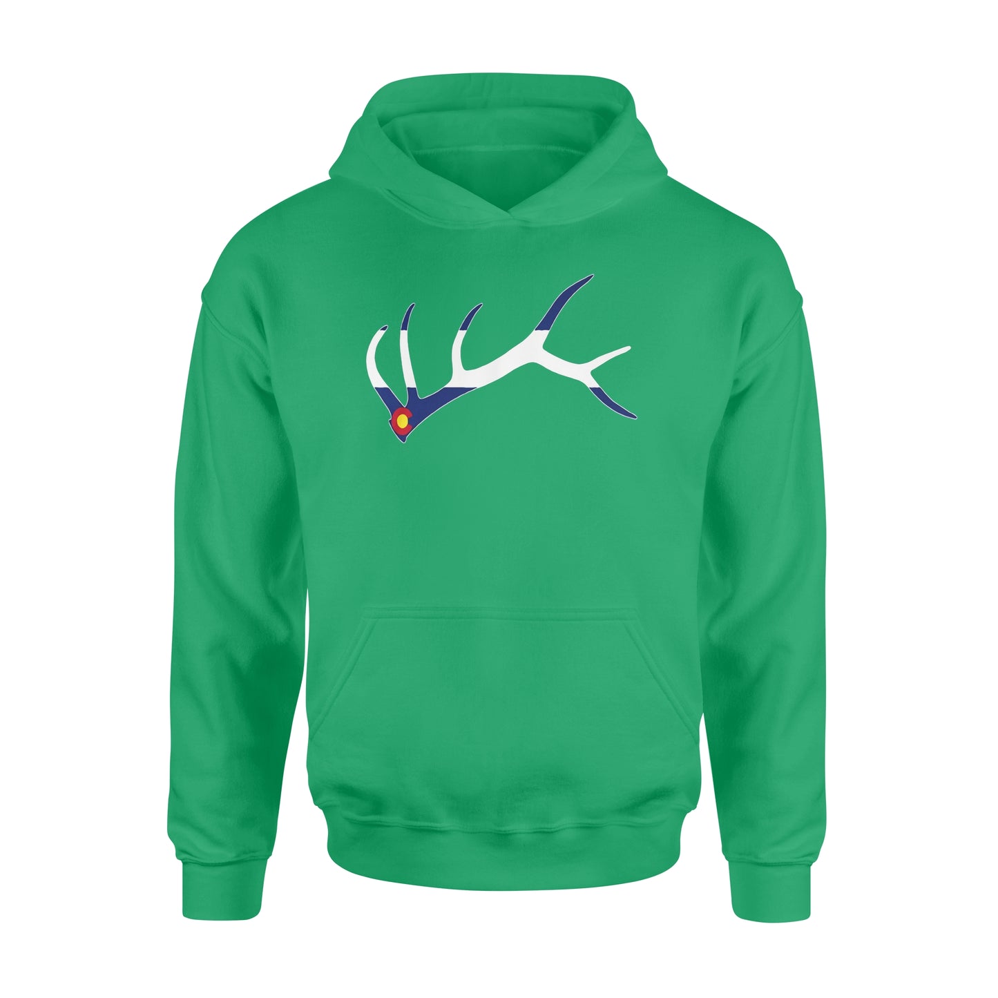 Colorado elk hunting horn NQS1114 D03 - Standard Hoodie