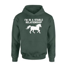 Load image into Gallery viewer, Funny "I'm In A Stable Relationship" Hoodie for Women - FSD1112