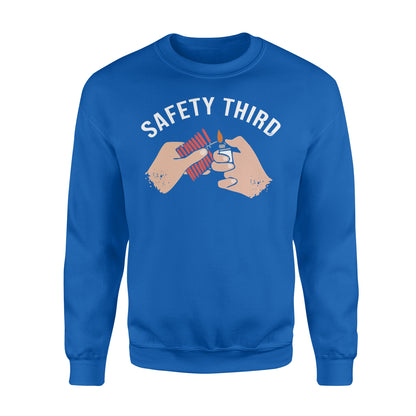 Safety third oversize Standard Crew Neck Sweatshirt