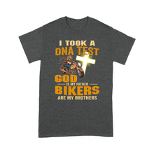 Load image into Gallery viewer, God Is Father Bikers Are Brother - Motorcycle Men T-shirt, Cool Biker Tee, Christian Rider| NMS40 A01