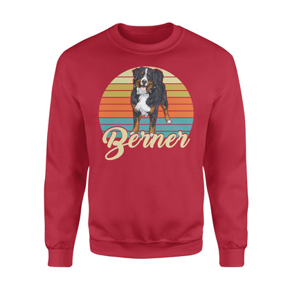 Custom name Berner dog personalized gift Crew Neck Sweatshirt