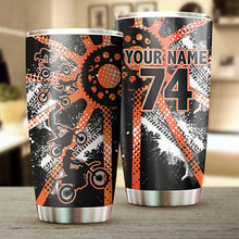 Load image into Gallery viewer, Personalized Motocross Tumbler Cup - Freestyle Biker Motorcycle Riding Gift Riders Drinkware CDT20