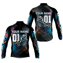 Load image into Gallery viewer, Personalized Mens cycling jersey with 3 pockets &amp; full zip Ride life biking gear Road bike shirt| SLC20
