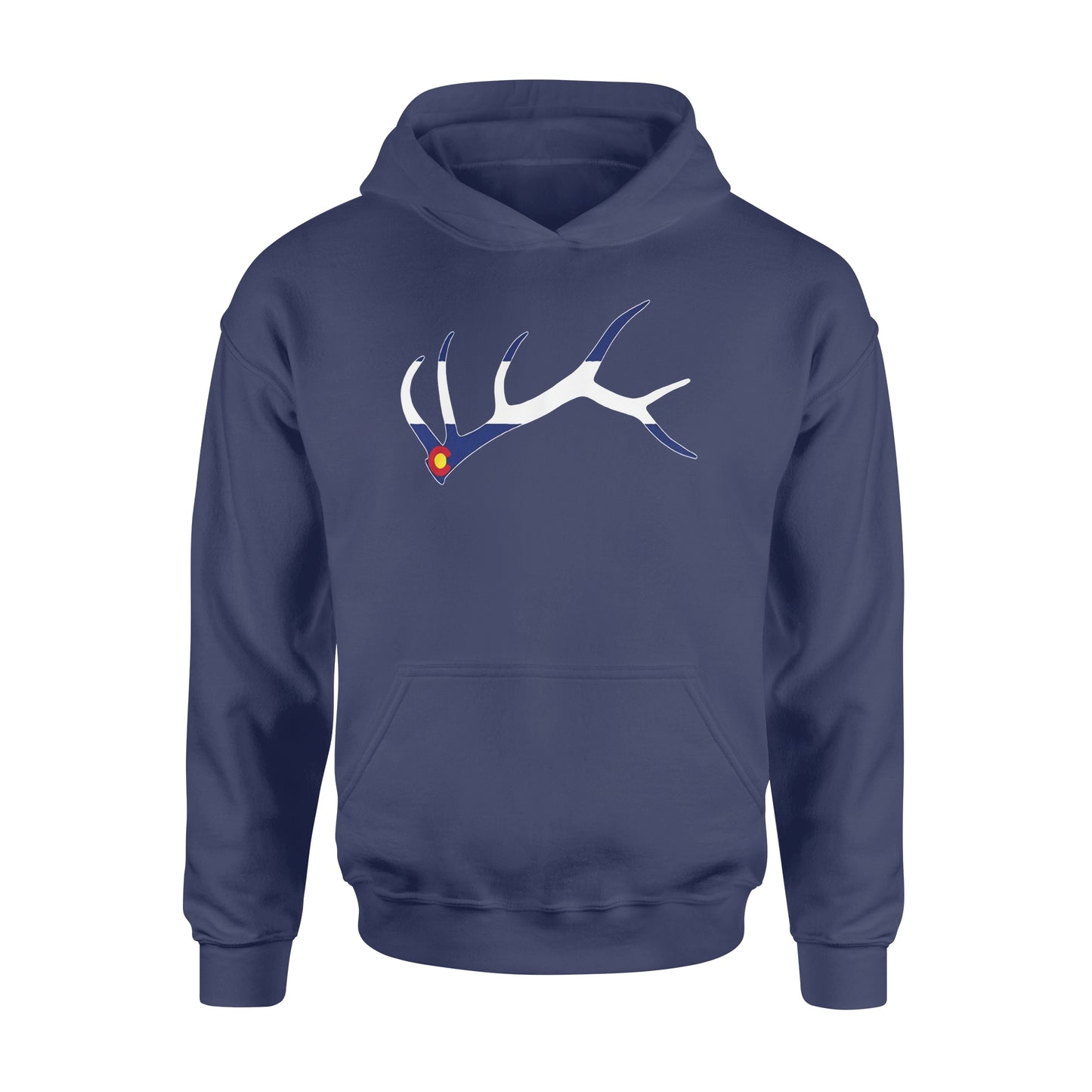 Colorado elk hunting horn NQS1114 D03 - Standard Hoodie