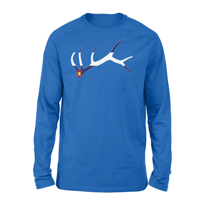 Colorado elk hunting horn NQS1114 D03 - Standard Long Sleeve