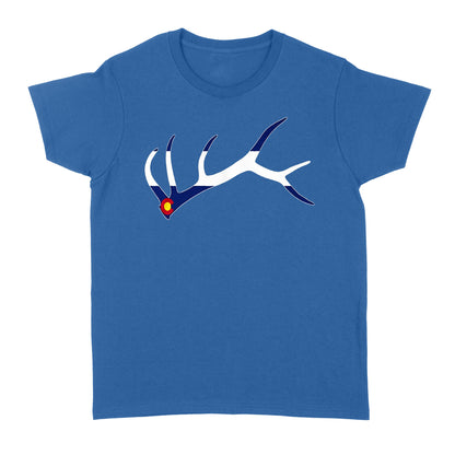 Colorado elk hunting horn NQS1114 D03 - Standard Women's T-shirt