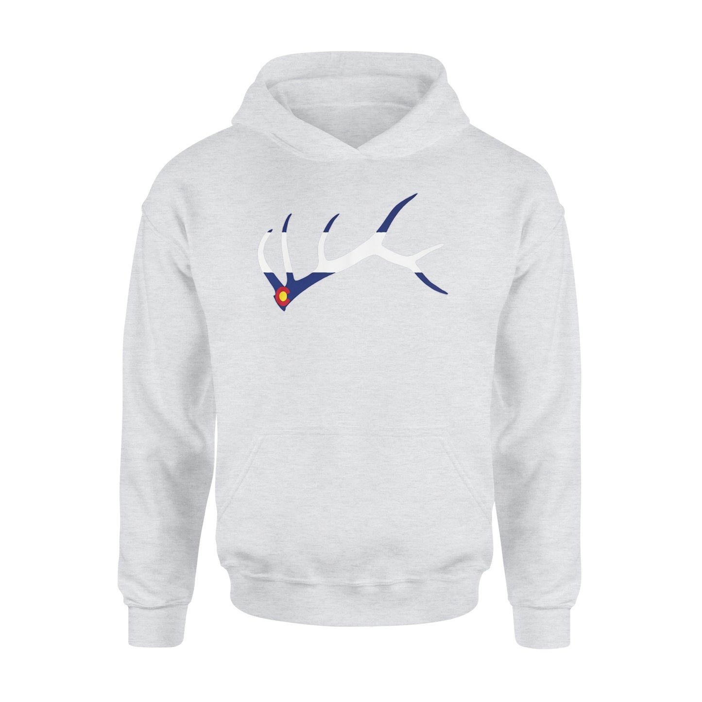 Colorado elk hunting horn NQS1114 D03 - Standard Hoodie
